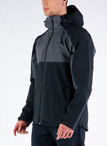 GIACCA OUTDOORT LASSA HD 2L UX NIGHT, BLKMELANGE, small