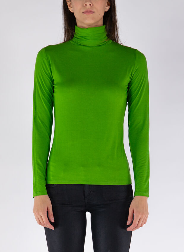 MAGLIONE DOLCEVITA JERSEY VISCOSA, , large