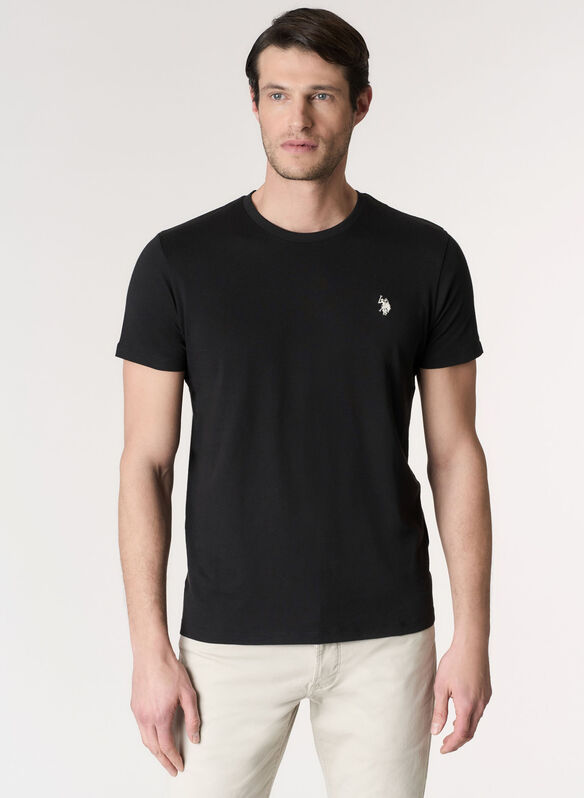 T-SHIRT MICK MICRO LOGO, 199 BLK, medium