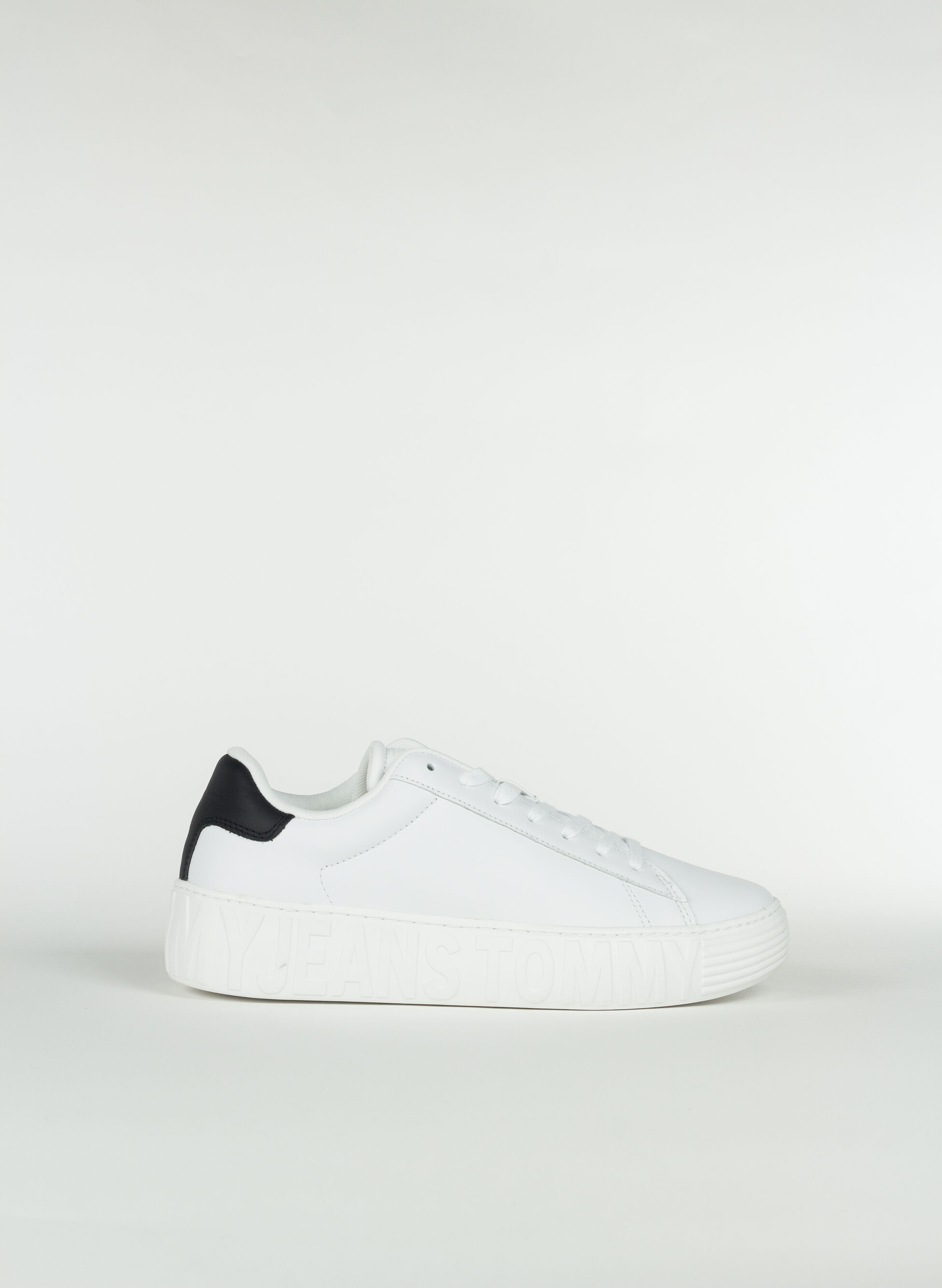 TOMMY JEANS SCARPA LEATHER OUTSOLE