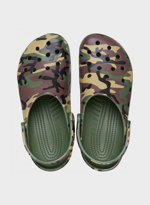 SANDALO SABOT CLASSIC CAMOUFLAGE CLOG, AGMT ARMY, medium