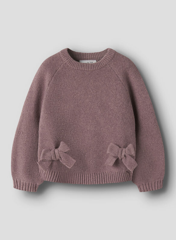 MAGLIONE NDOPER FIOCCHI BAMBINA, WILD GINGER ROSA ANTICO, medium