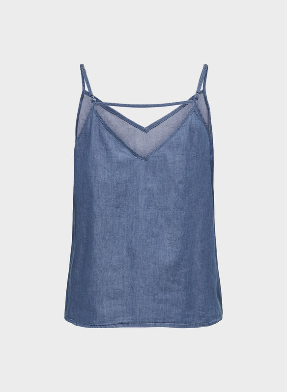 CANOTTA NOVA, MEDIUM BLUE DENIM, medium