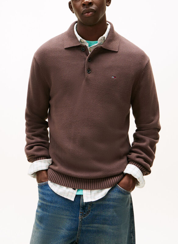 MAGLIONE POLO ESSNTIAL, GW1 MORO, medium