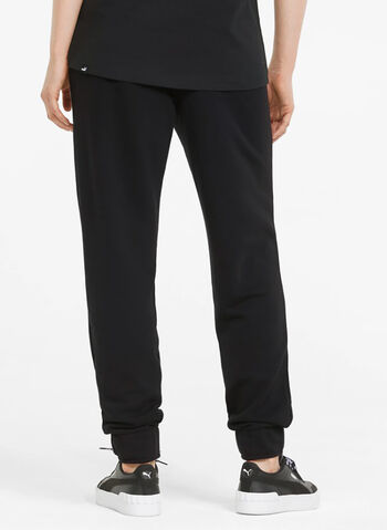 PANTALONI ESSENTIALS+ RICAMATI, 01 BLK, small