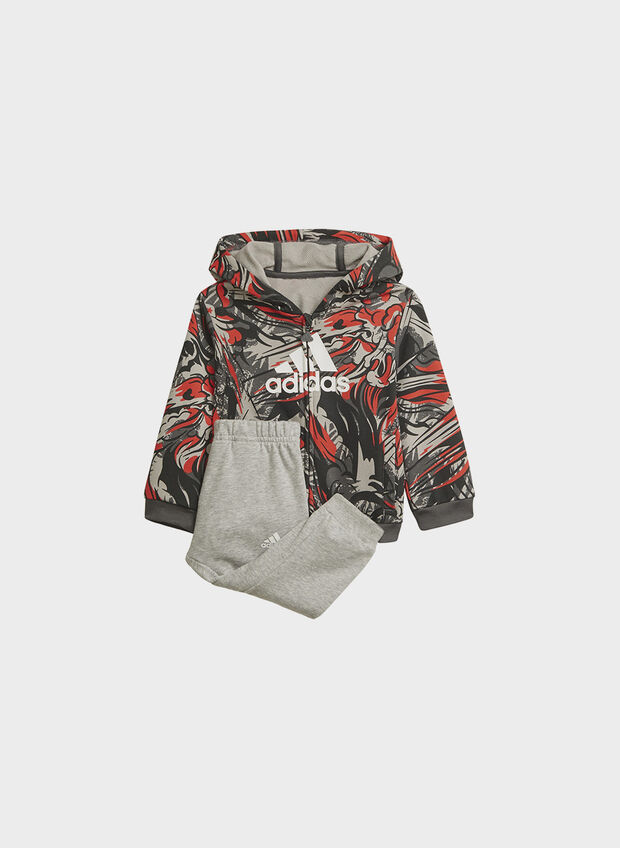ADIDAS TUTA BIMBO/A Grigio, Nero, Rosso Bambino | Sport85