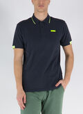 POLO INSERTI FLUO, F03700NVY, thumb