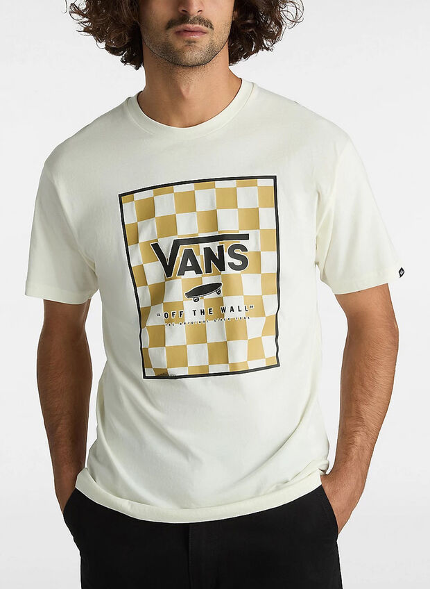 T-SHIRT CLASSIC PRINT BOX, AVORIO, large