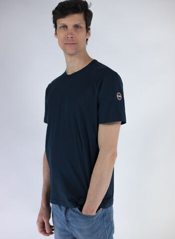 T-SHIRT CON LOGO, 68 NVY, small