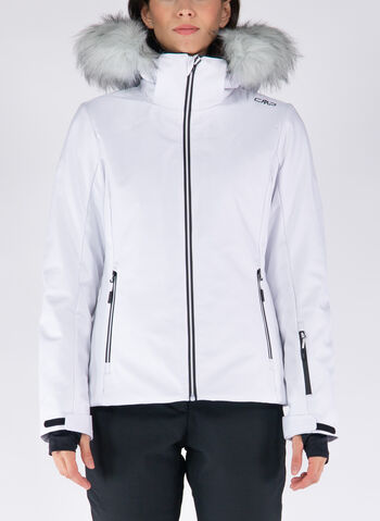 GIACCA SCI SOFTSHELL 8000 mm, A001 WHT, small