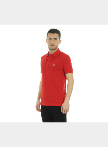 POLO LACOSTE DI TAGLIO ATTILLATO IN PETIT PIQU&Eacute; , 240RED, small