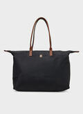 BORSA POPETTE MAXI TOTE, BDS BLK, thumb