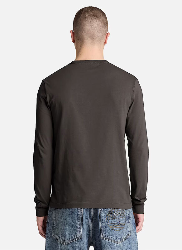 T-SHIRT MICRO LOGO, - FUMO, medium