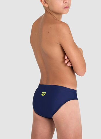 COSTUME SLIP MARK LOGO RAGAZZO, 870 NVYGREEN, small