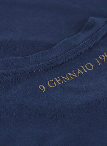 T-SHIRT SS LAZIO 125ESIMO ANNIVERSARIO RAGAZZO, 14 NVY, small