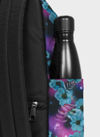 ZAINO PADDED DREAM FLOWERS DARK, FLOWERS, small