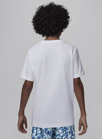 T-SHIRT JORDAN GRADIENT RAGAZZO, I1N WHT, small