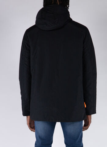 GIACCA CAPE SOFT IN PILE, BLACK, small