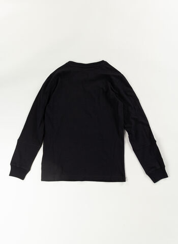 T-SHIRT AMERICAN TAPE RAGAZZO, KK001 BLK, small