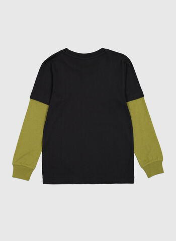 T-SHIRT AMERICAN CLASSIC RAGAZZO, KK001 BLKMILI, small