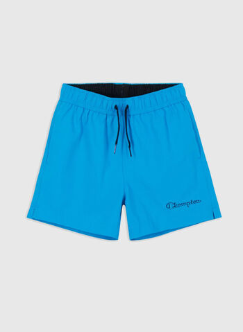 BOXER BEACH NEON RAGAZZO, BF004 AZZURRO, small