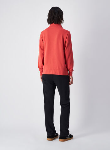 TUTA FULL ZIP EASY, RS068 MATTONEBLK, small