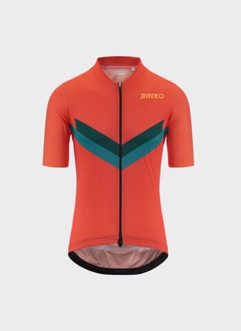MAGLIA MAZE STRIPE JERSEY, A0I ORANGE, small