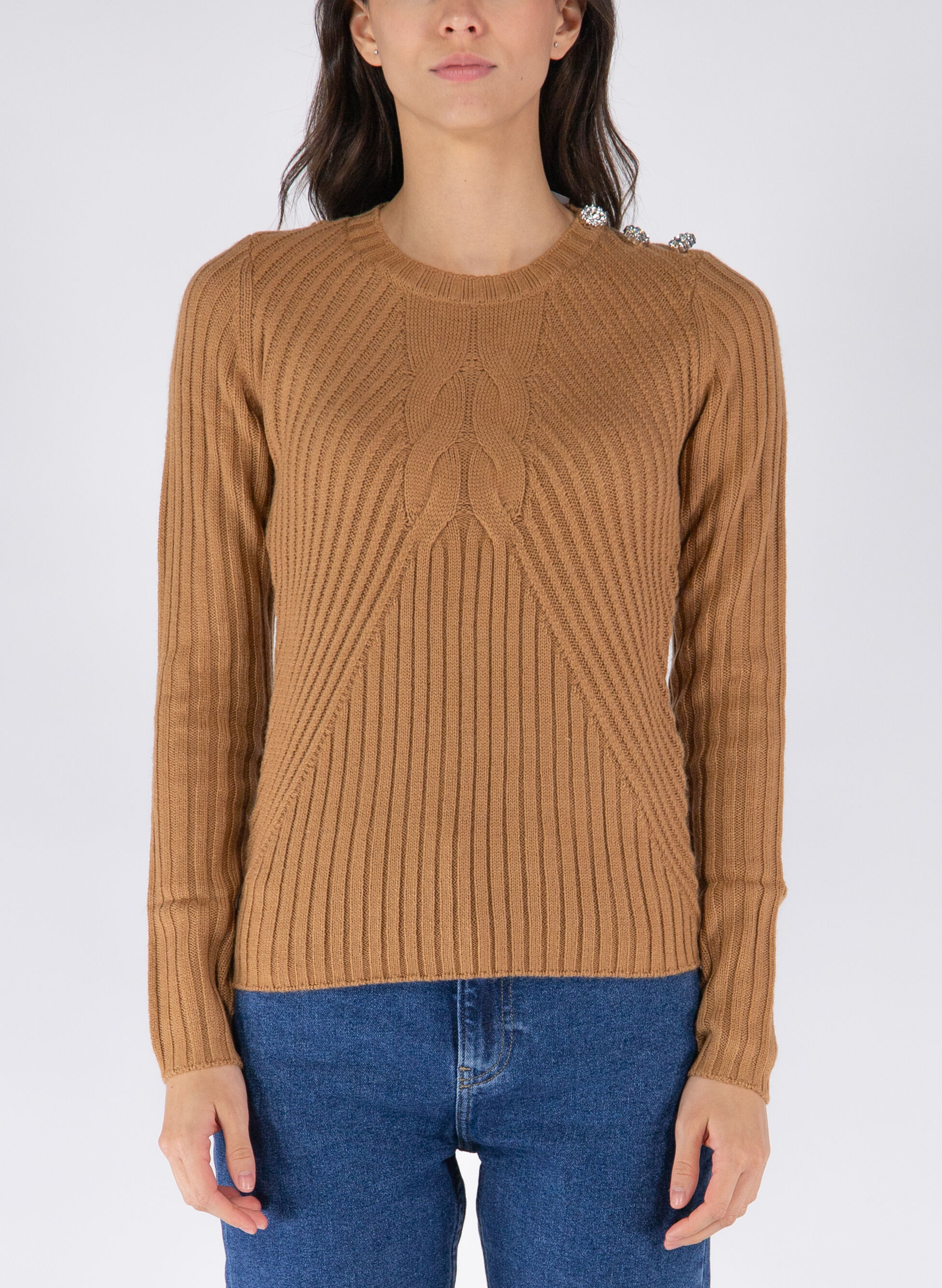 Jo Maglione Girocollo Liu Jo LIU-JO MAGLIONE GIROCOLLO CON