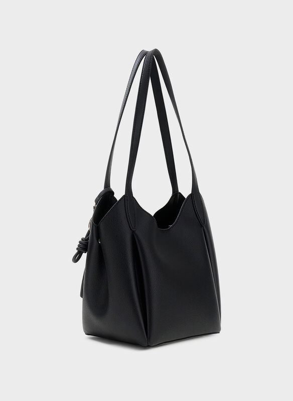 BORSA MELODY MINI SHOPPING, BLA BLK, medium