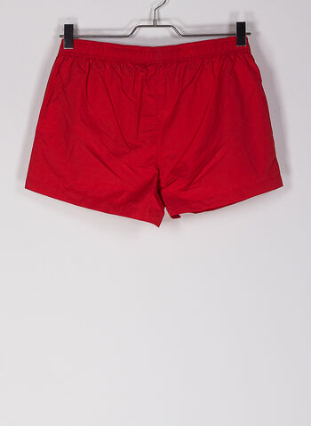 BOXER BEACH MICRO LOGO, RS046RED, small