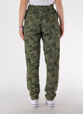 PANTALONI VISCOSA ANIMALIER, ANI104 SALVIA, small