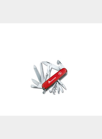 COLTELLINO SVIZZERO RANGER CAMPING, RED, small