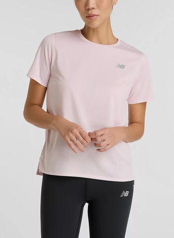 MAGLIA A MANICA CORTA ESSENTIALS, - PINK, small