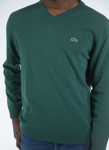 MAGLIONE IN LANA CON SCOLLO A V, SMI VERDONE, small