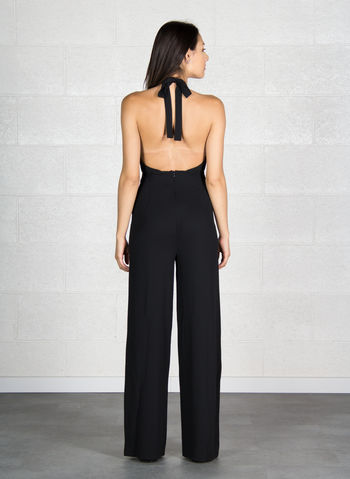 TUTA INTERA COLLO AMERICA RICAMO, BLK, small