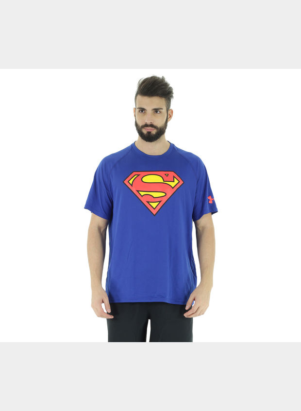 T-SHIRT UNDER ARMOUR TRANSFORM TOURSELF SUPERMAN CORE , , large