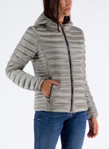 PIUMINO AGHATA 800 FILL POWER, 9655XP SILVER, small