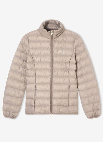 GIUBBOTTO IMBOTTITA IN NYLON LEGGERO CORE LADY ASV, BEIGE, small