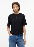 T-SHIRT BADGE SQUADRATA, BDS BLK, thumb