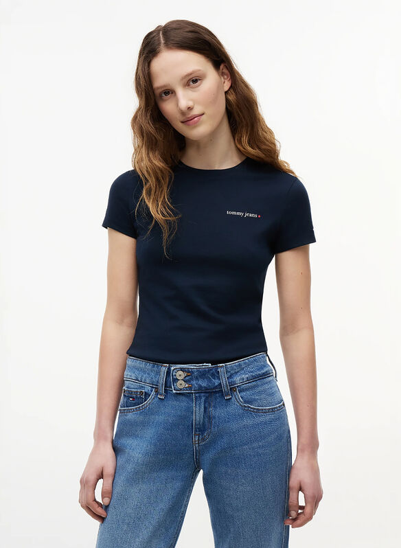 T-SHIRT LOGO, C1G NVY, medium