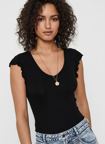 T-SHIRT BELIA V COSTINA, BLACK, small