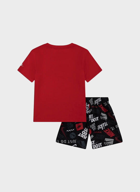 COMPLETINO AOP PRINT BAMBINO, 023 BLKRED, medium
