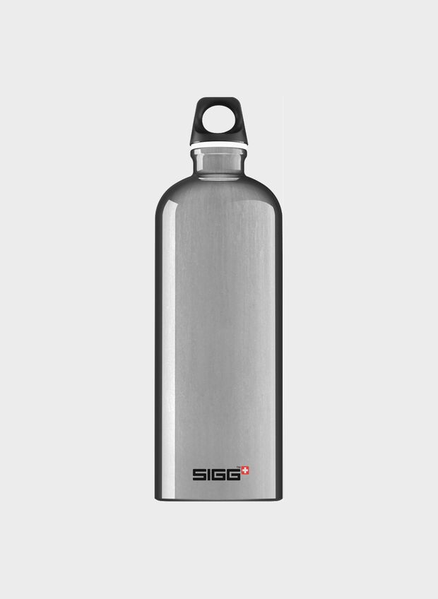 BORRACCIA TRAVELLER ALU 1 LT, SILVER, large