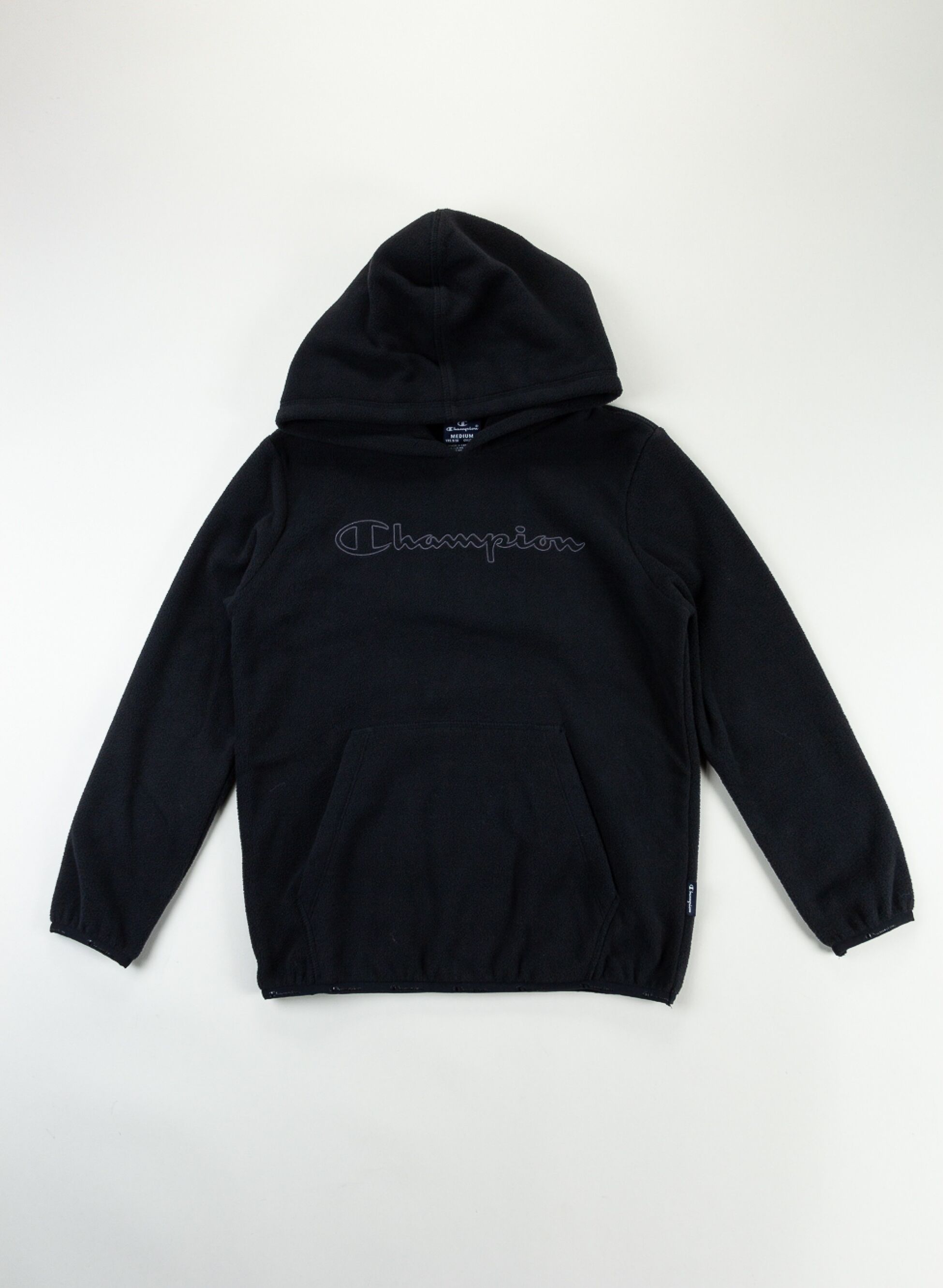 FELPA PILE CON CAPPUCCIO BIG LOGO S