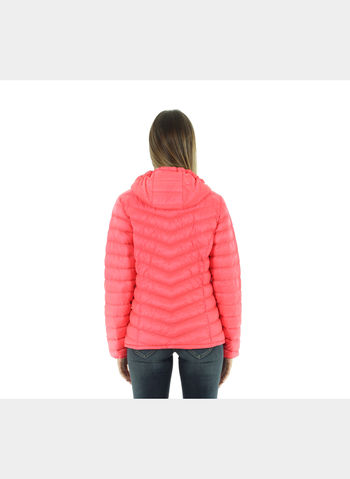 GIUBBOTTO NYLON CON CAPPUCCIO , 01873CORAL, small