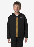 FELPA PROS FULL ZIP RAGAZZO, USY BLK, thumb
