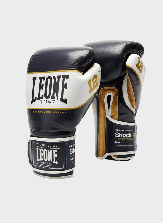 GUANTO BOXE SHOCK X 10OZ, 02 NVY, large