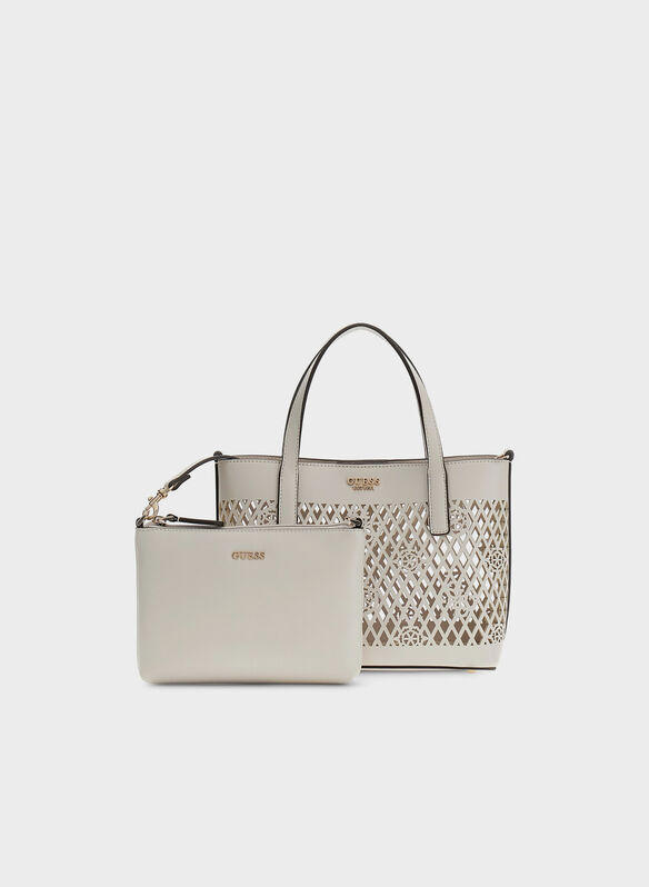 BORSA LETTI MINI TRAFORATA, OFF WHT, medium