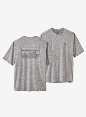 T-SHIRT CAPILENE COOL DAILY GRAPHIC, GREY, small