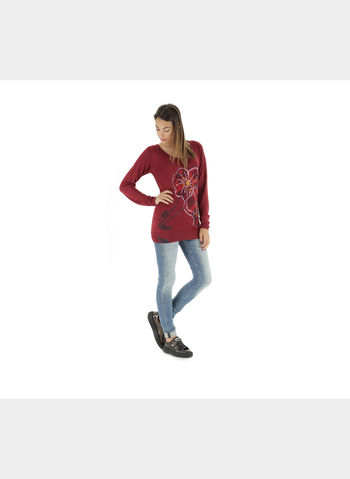 MAGLIA LINA , 3099BORDO, small